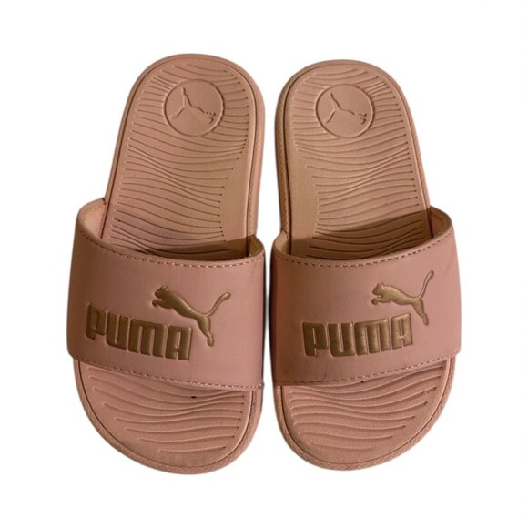 puma Other - Girl pink puma slippers size 12C